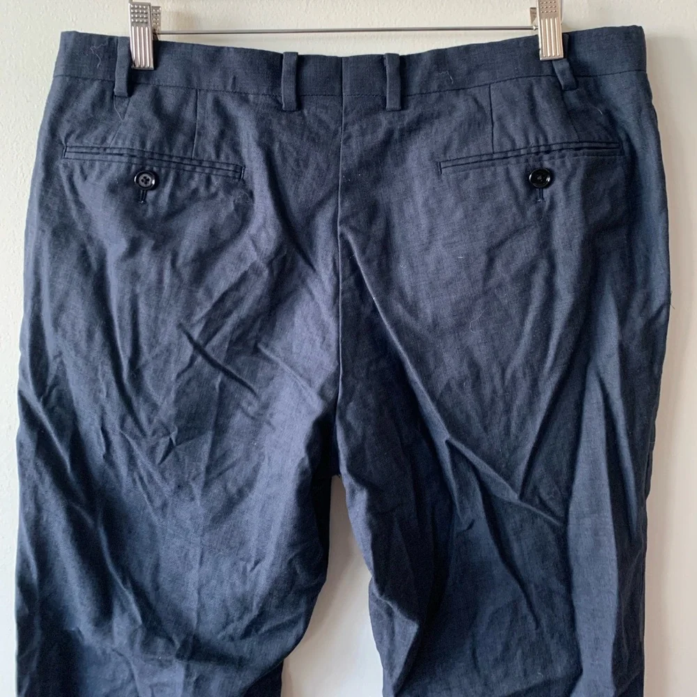 NEW Indochino Navy blue Trousers with a relaxed fit